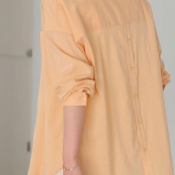 American Holic buttercream button up M Wmn's - Picture 7 of 7